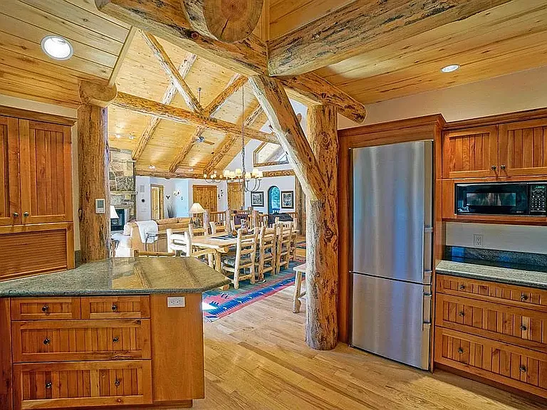 Kitchen looking to great room