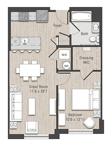 Floor plan B1a