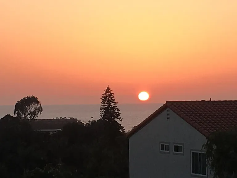 Front row seat to nightly captivating sunsets right from the home!