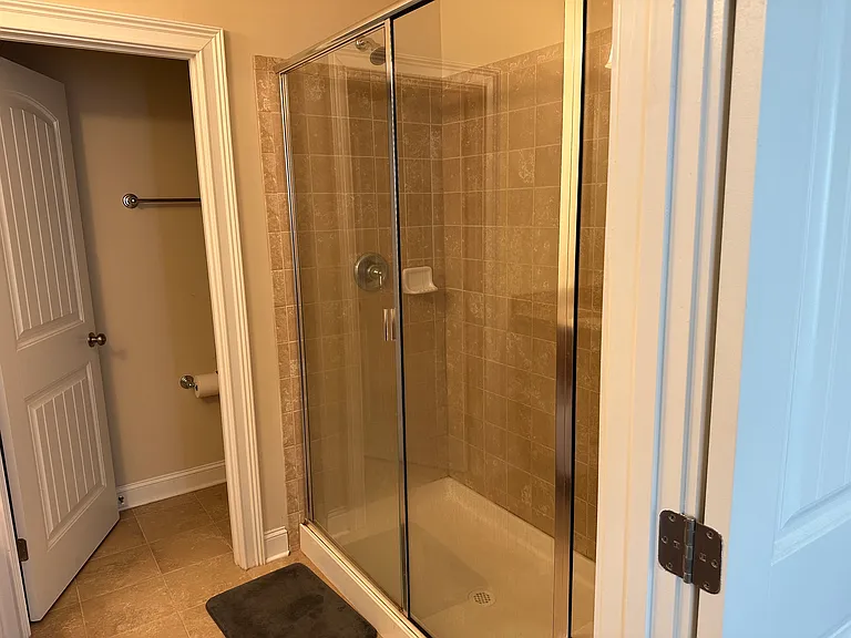 Large Walk In shower in Ensuite bedroom