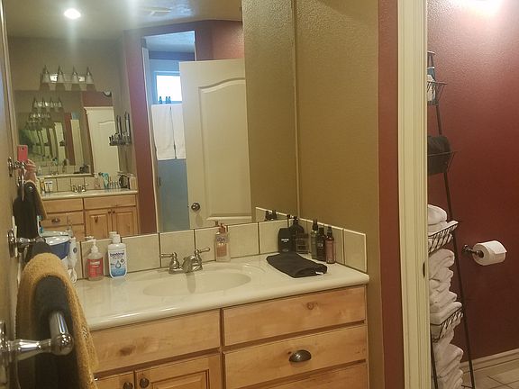 His and her sinks Master bath