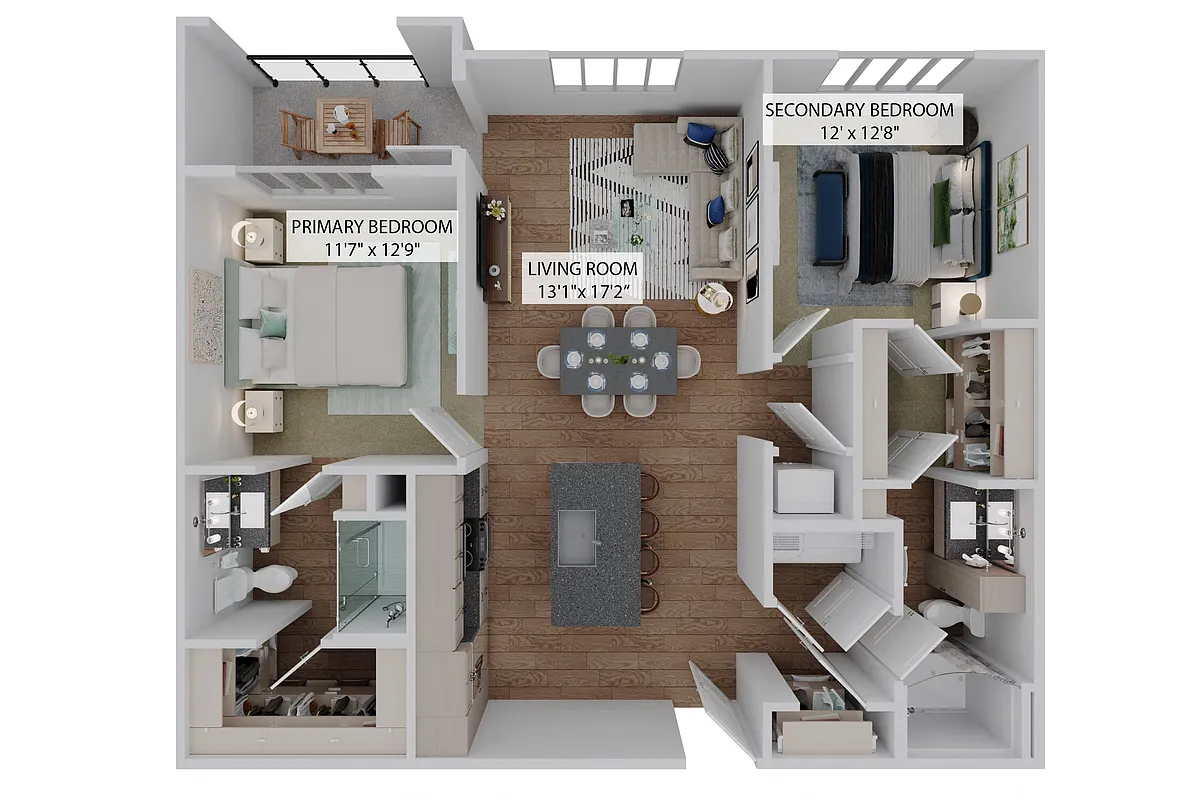 Floor plan The Cove