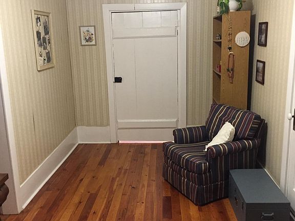 Door leading to the bathroom.  