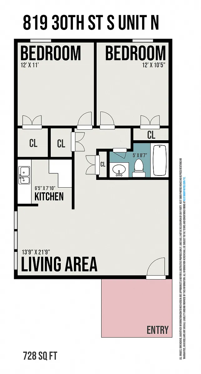 Floor plan Clairmont