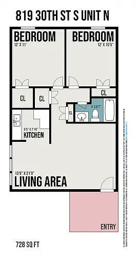 Floor plan Clairmont