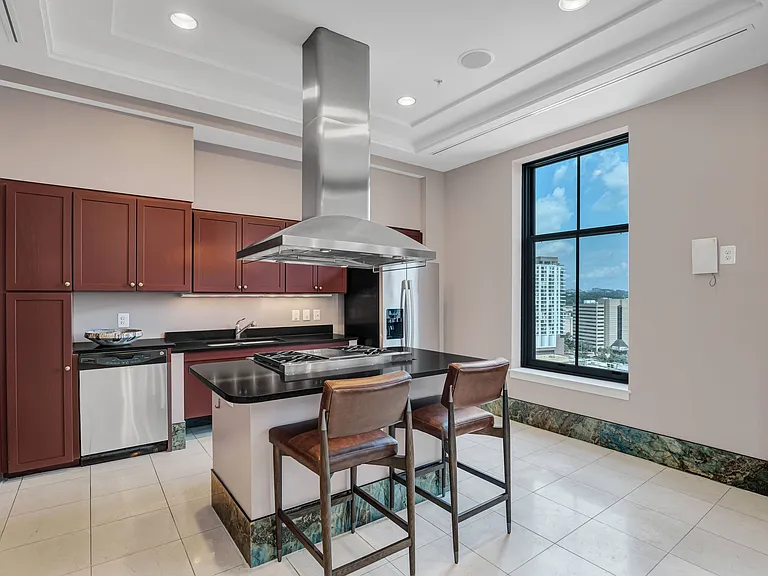 Luxury Style Rooftop Kitchen