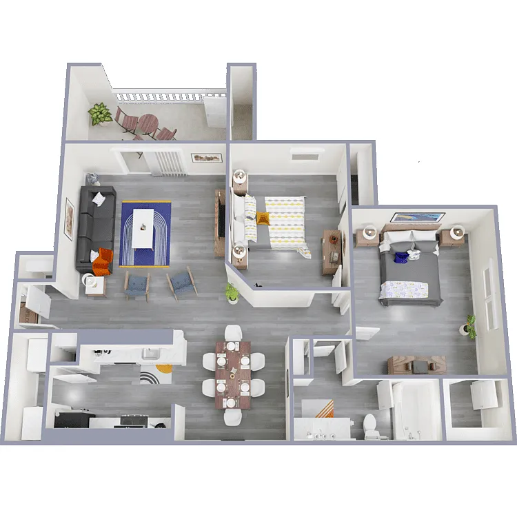 Floor plan B1