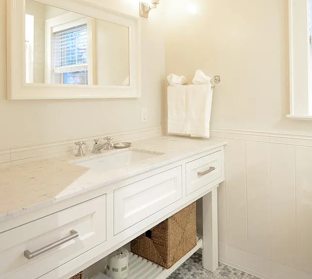 Hall bath