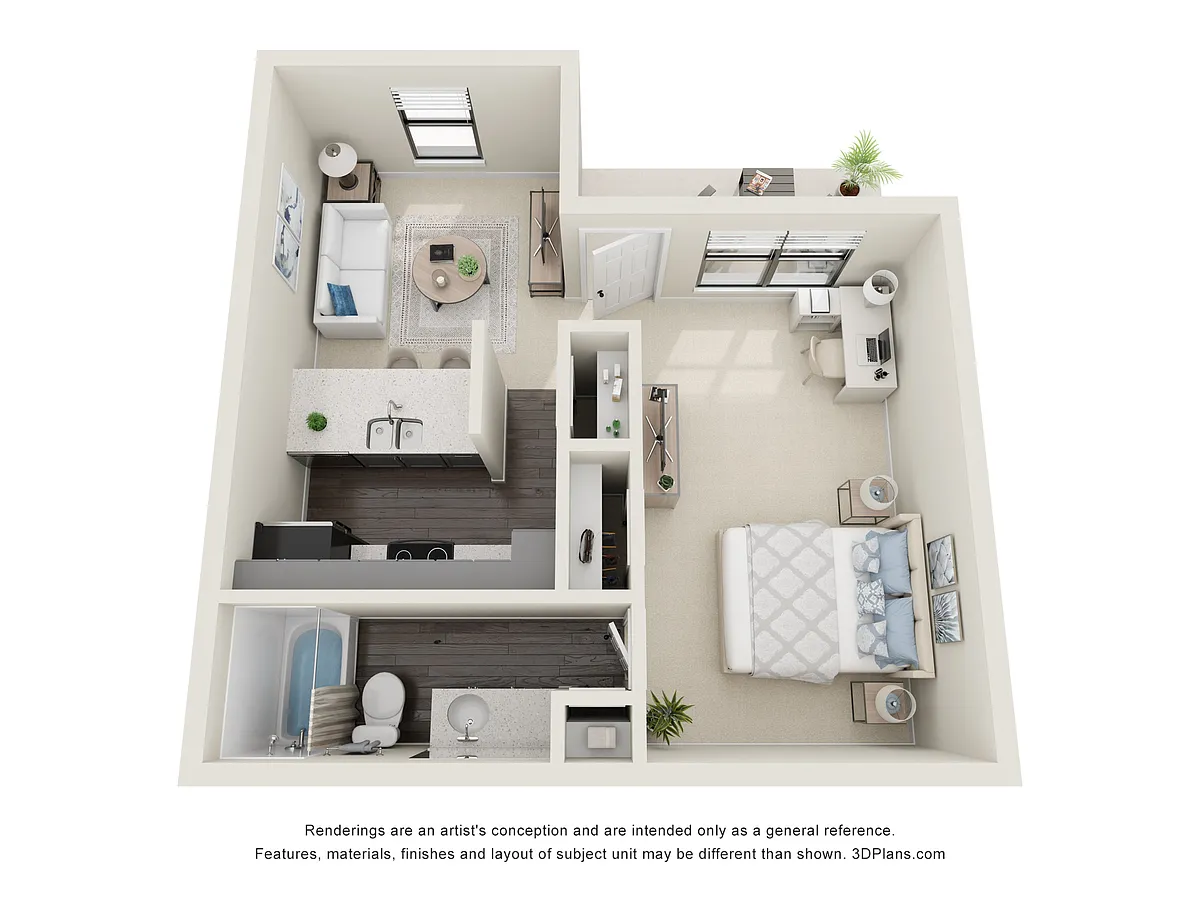 Floor plan Studio
