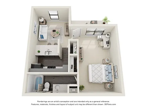 Floor plan Studio