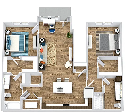 Floor plan Hickory