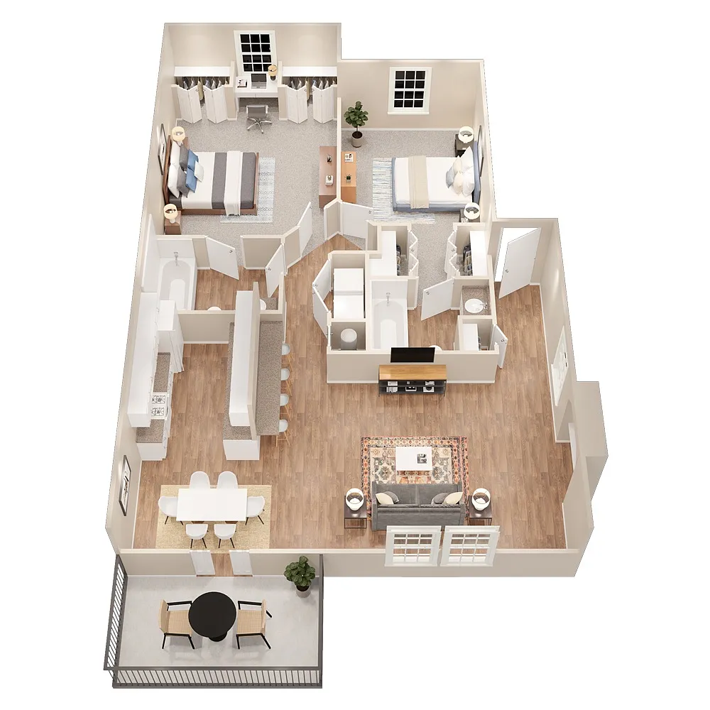 Floor plan B3