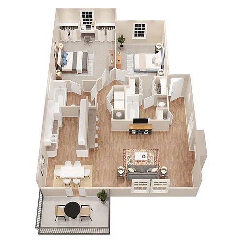 Floor plan B3