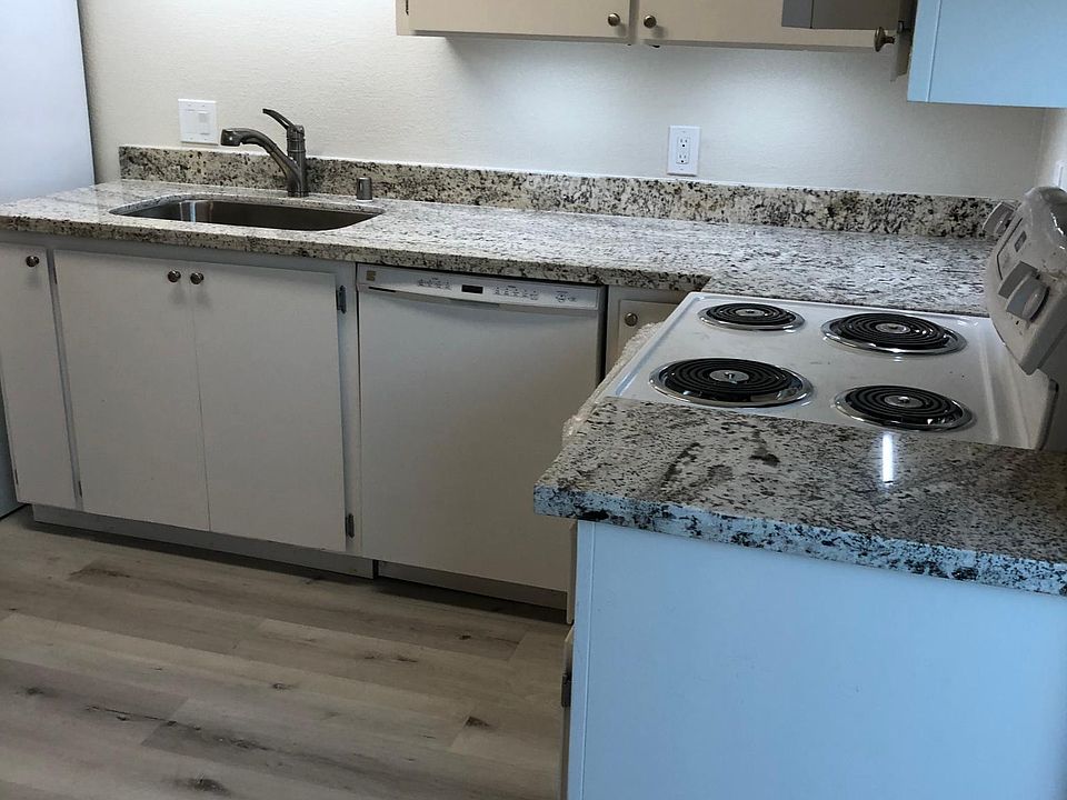Newer kitchen with lots of amenities including automatic lights, garbage disposal and dishwasher.