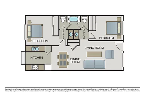 Floor plan Plan 2C