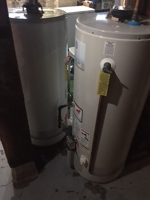 2 water heaters/ 2 units