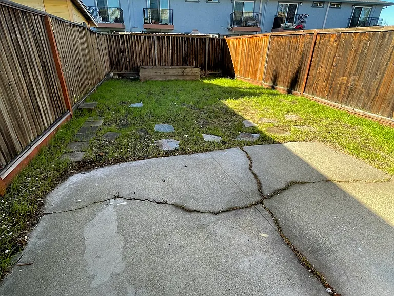 Back patio