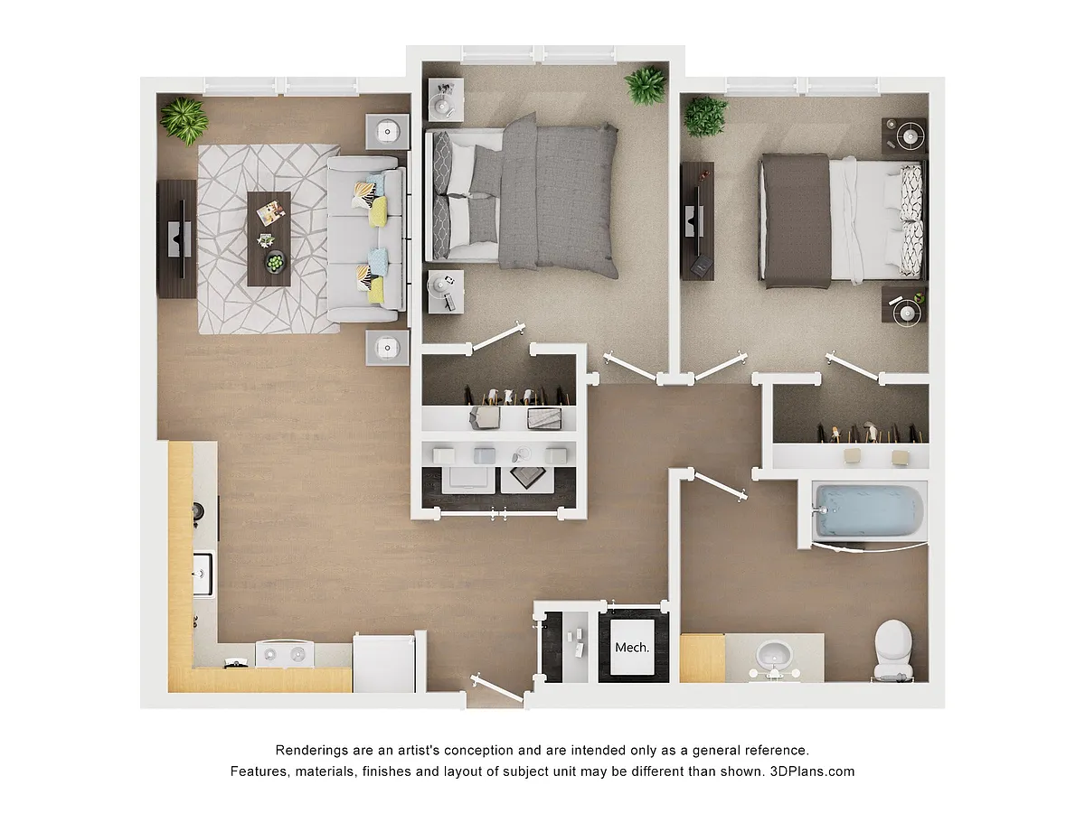 Floor plan B1 2D