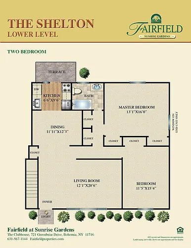Floor plan SHELTON II