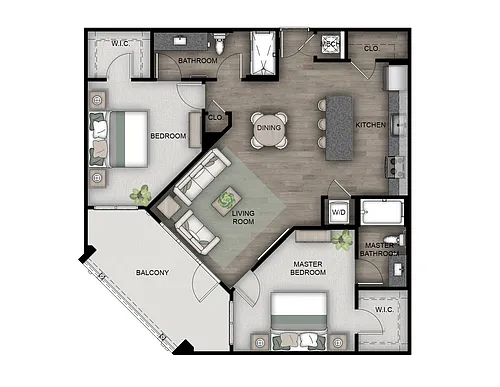Floor plan Sweetwater