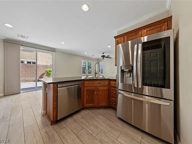 Refrigerator, sink, dishwashwer