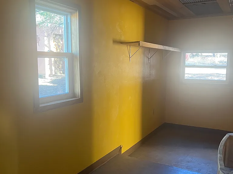 North facing mudroom