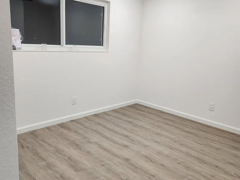Room 2, New lighting, flooring, and fan