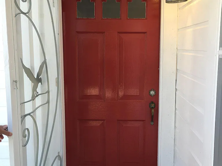 front door