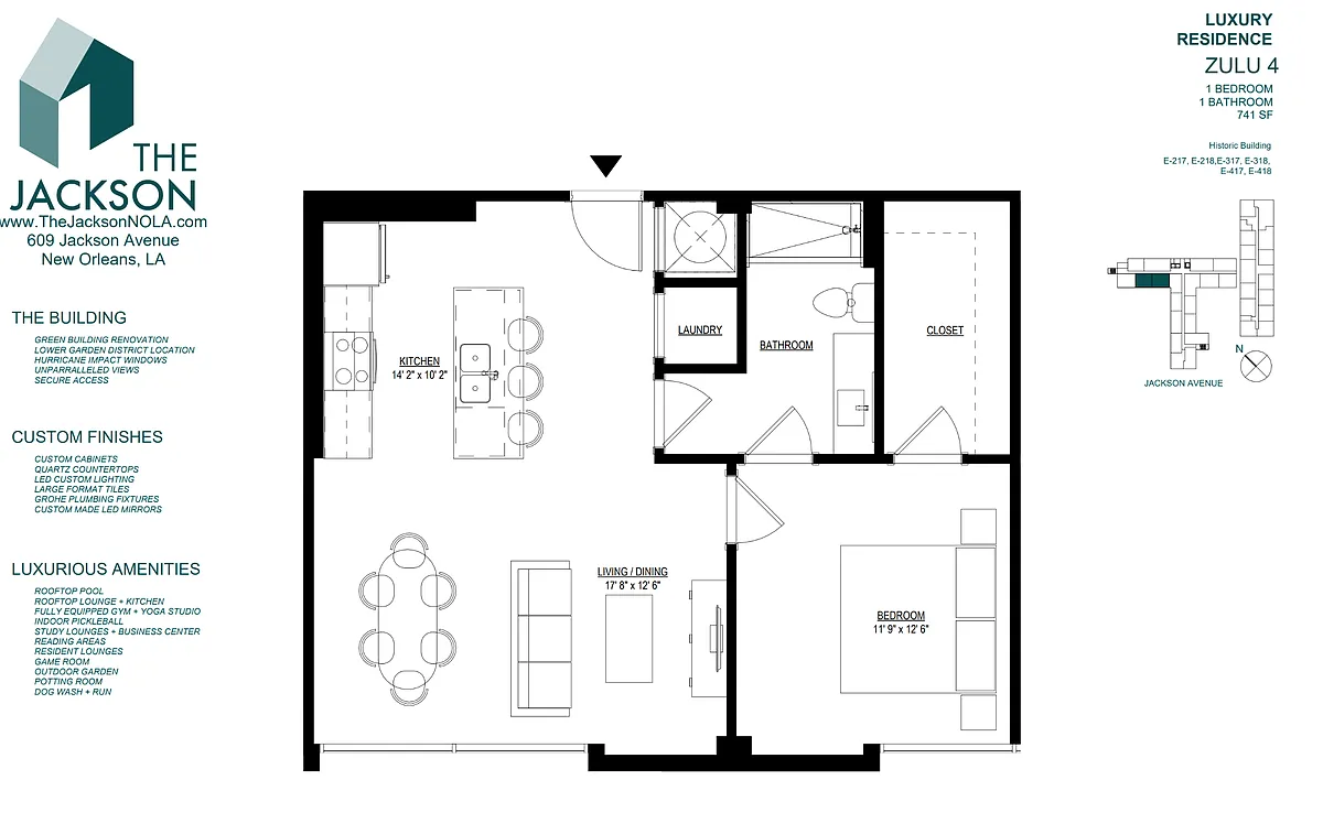 Floor plan Zulu 4