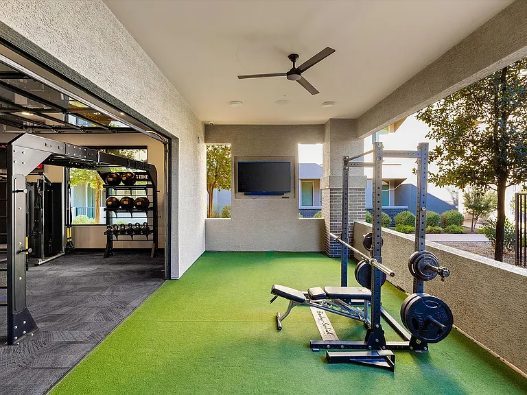 Indoor-Outdoor Fitness Center