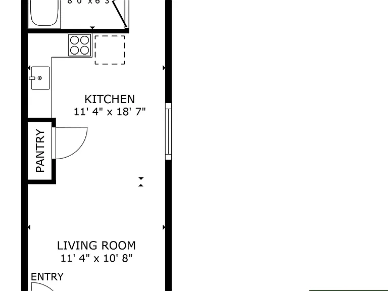 Studio Economy l 390 sq ft l Cedar Court Studio Economy l 390 sq ft l Cedar Court