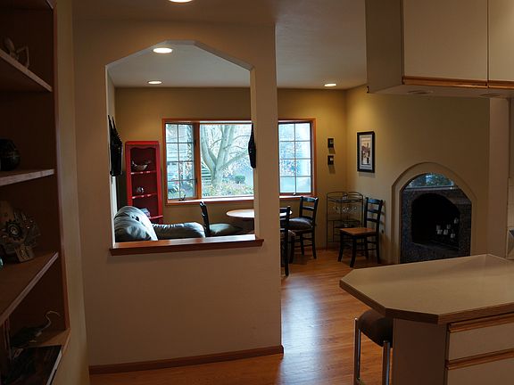 Dining area off of kitchen