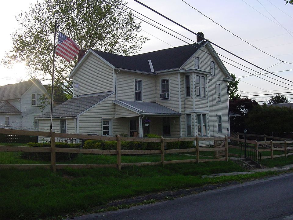 Rear of house