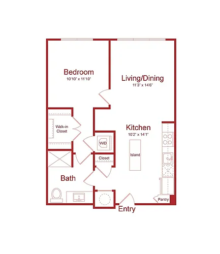 Floor plan A14