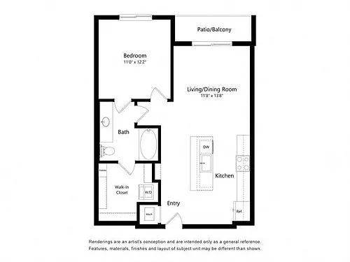 Floor plan A21