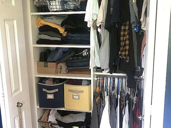 Bedroom #2 closet