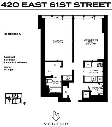 2nd image of 420 E 61st St APT 37C