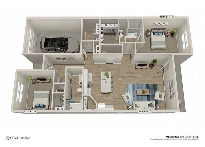 Floor plan Mendoza
