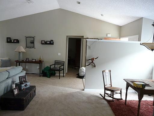 Great room dining area