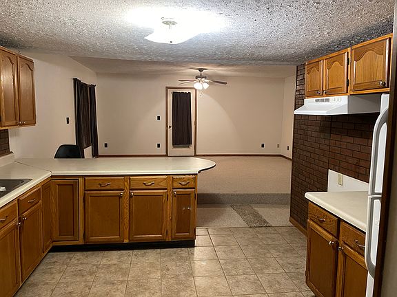 Kitchen and living room