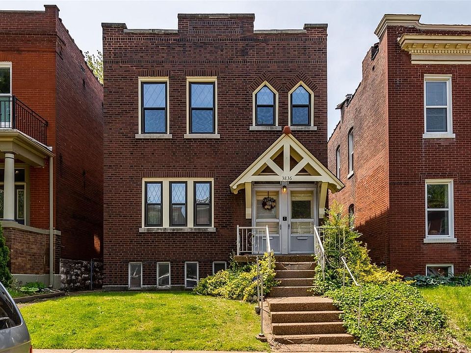 1st floor apartment in Tower Grove Heights (left door)