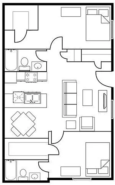 Floor plan B4