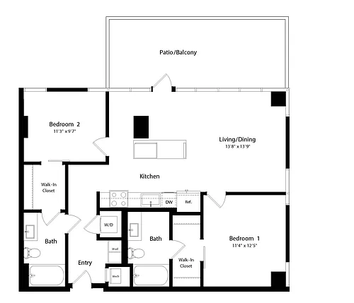 Floor plan B2
