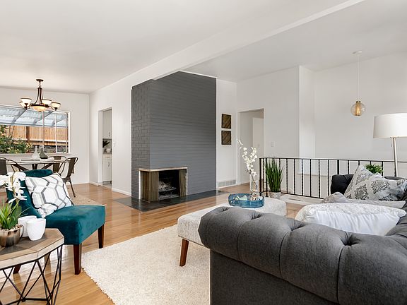 open living/dining