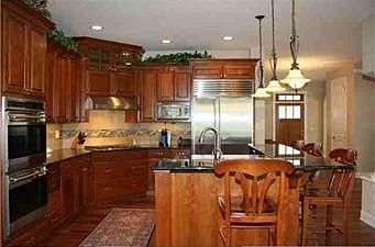 Cherry kitchen & Chestnut floors