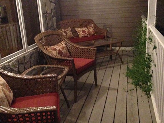 Evening on the front porch