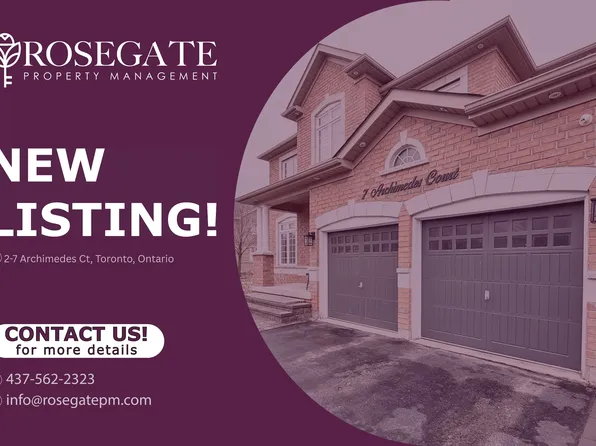 7 Archimedes Ct #2, Toronto, ON M1C 0B5
