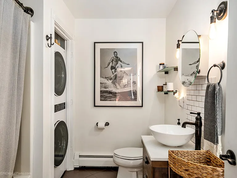 Bathroom at the top of the stairs.