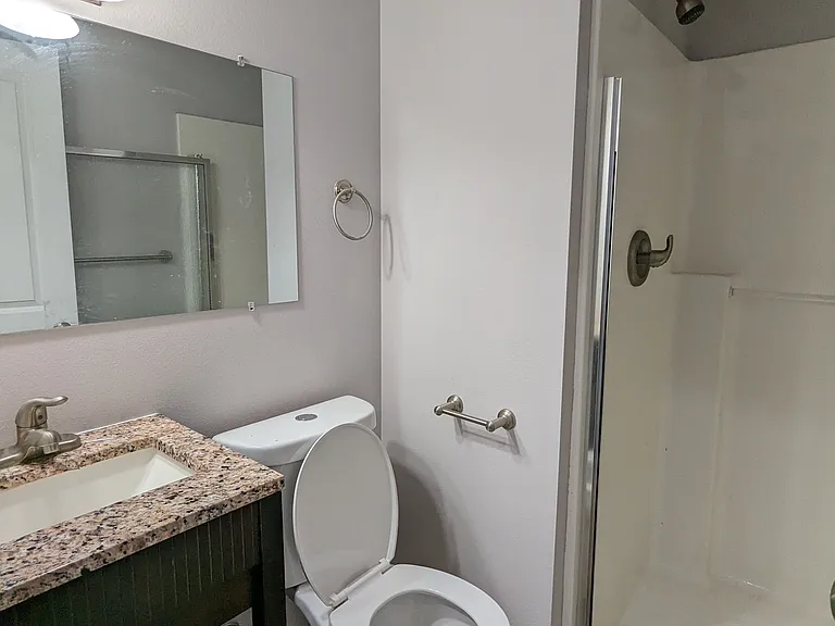 Third bathroom for the third room (on the first floor)