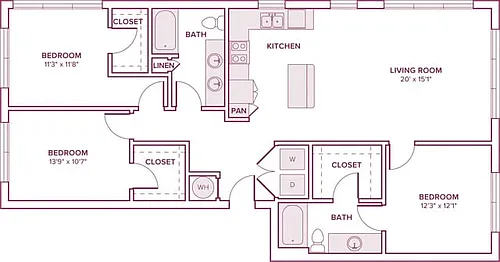 Floor plan C01